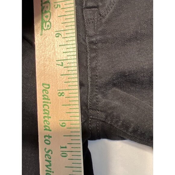 J.Crew Reid Black Denim Jeans Women's Size 30 Mid Rise Straight Leg - Picture 7 of 12